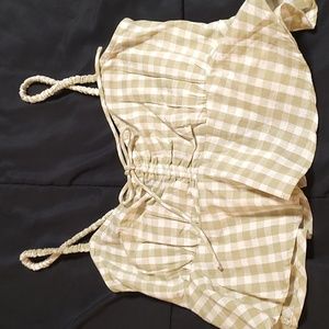 Billabong x The Salty Blonde cropped top